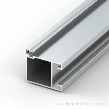 Profil aluminium dinding tirai kaca yang disesuaikan